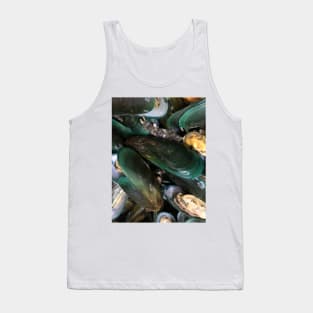 mussels texture background Tank Top